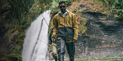 希少モデル◎90s Columbia PFG 2WAY FISHING JKT 1990s Columbia PFG wading jacket – insidetag